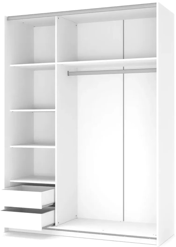 Szafa przesuwna LIMA S1 153cm dąb sonoma HALMAR