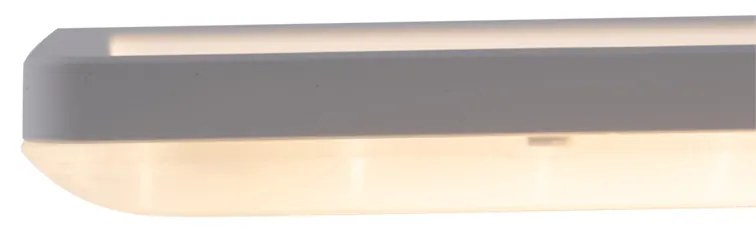 Nowoczesny panel LED biały 58x20 cm z diodami LED przyciemniającymi się na ciepło - Billie Nowoczesny Oswietlenie wewnetrzne