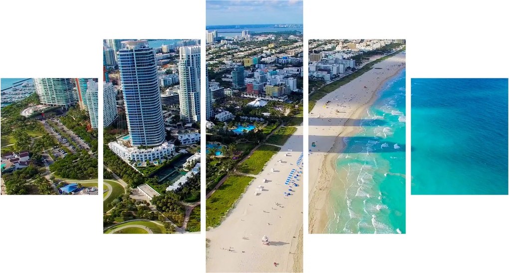 Obraz- Miami, Floryda (125x70 cm)