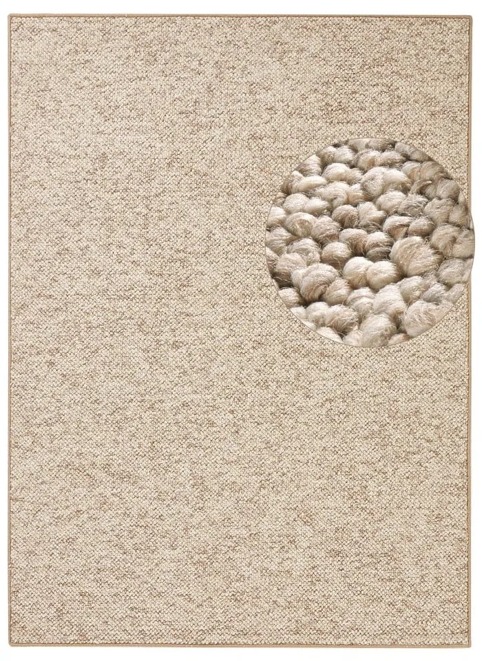 Jasnobrązowy dywan 80x150 cm Wolly – BT Carpet