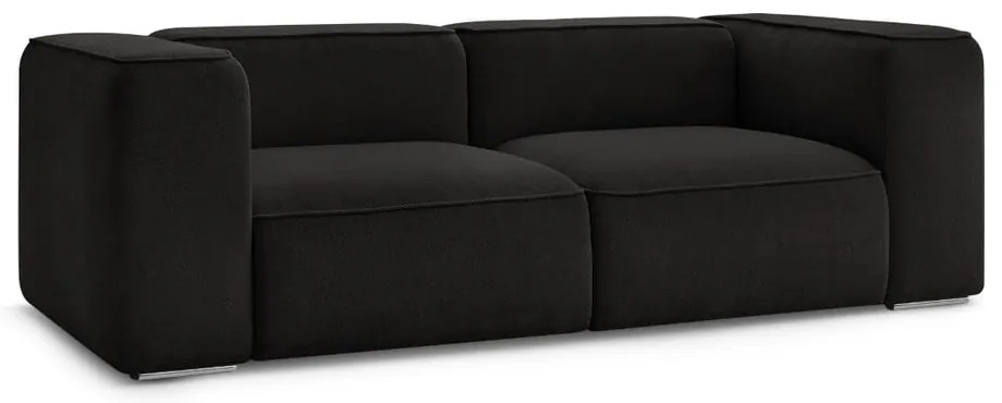 Czarna sofa 255 cm Zephyr – Bobochic Paris