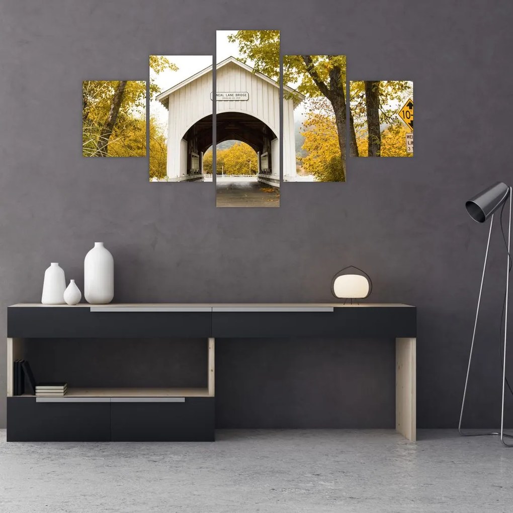 Obraz mostu w Oregonie (125x70 cm)