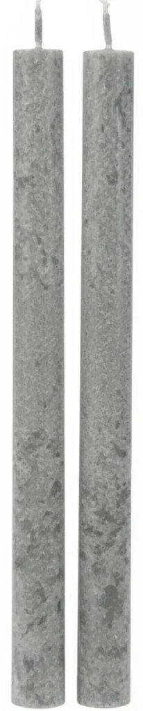 Rustykalne świece stołowe, 25 cm