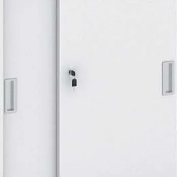 Szafka przesuwna MIRELLI, 800 x 400 x 800 mm, biały