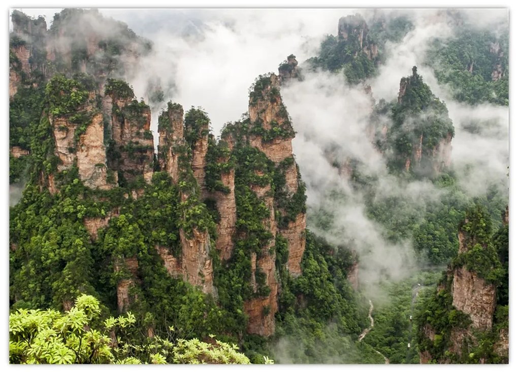 Obraz - Zhangjiajie National Park, Chiny (70x50 cm)