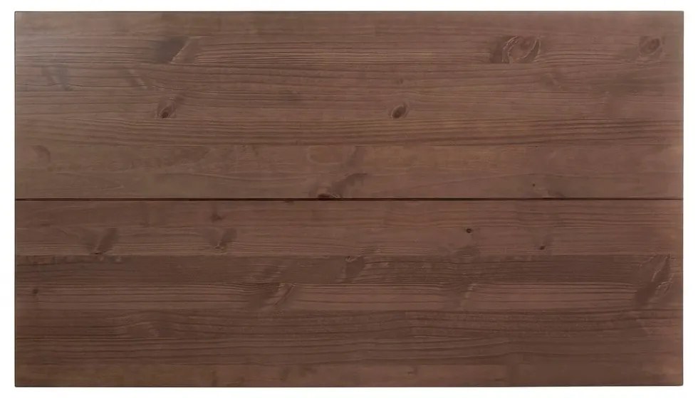 Brązowy stół z litego drewna sosnowego 90x160 cm Derby – Støraa