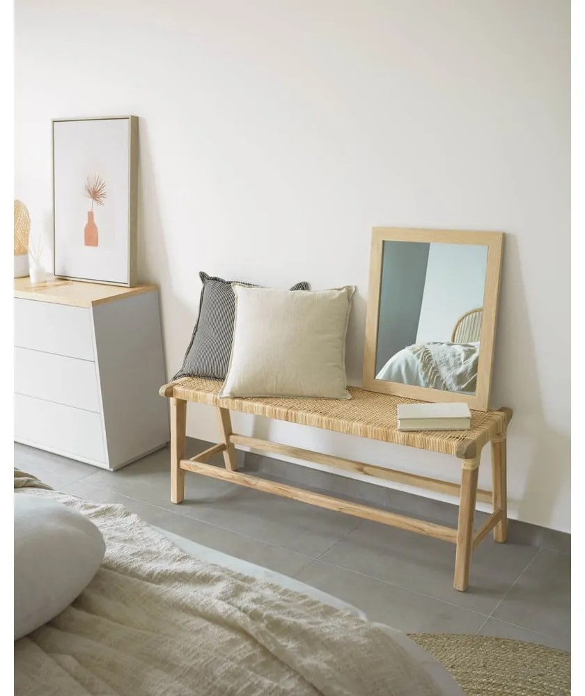 Ławka w naturalnym kolorze Beida – Kave Home