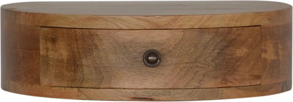 Okrągły stolik nocny do montażu na ścianie