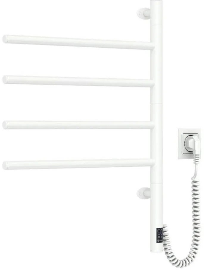 Elektryczny suszarka na ręczniki ARABESQUE 150W/230V 64,6 cm IP44 biała