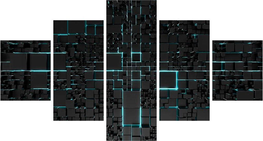 Obraz - Interfejs technologiczny (125x70 cm)
