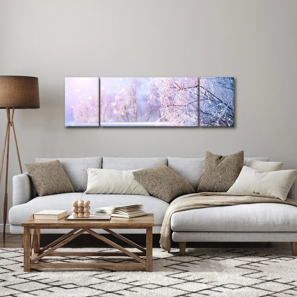 Obraz - Mroźna zima (170x50 cm)