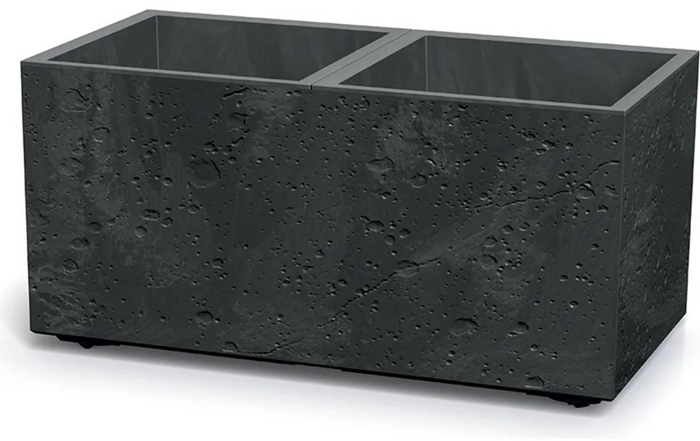 Doniczka SIERRA CASE BETON EFFECT 77 cm, czarny, M