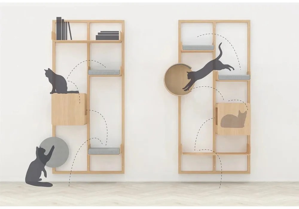 Element do legowiska dla kota Alto Nest Oak Natural – MiaCara