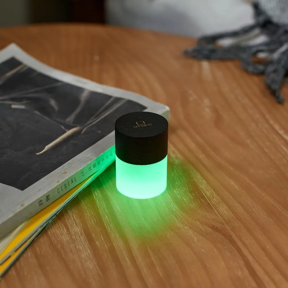 Czarna dekoracja świetlna na USB ø 4,5 cm Lemelia – Gingko