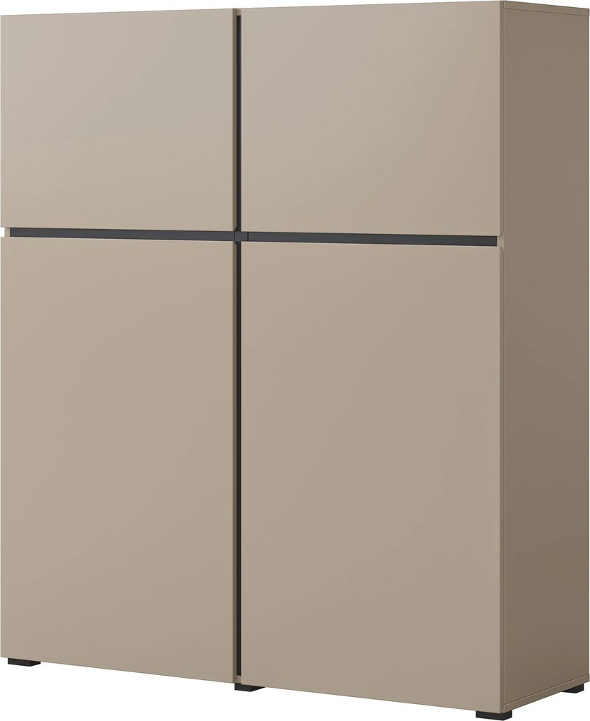 Komoda INCROCIO 119 cm do Salonu Sypialni Odcienie beżu