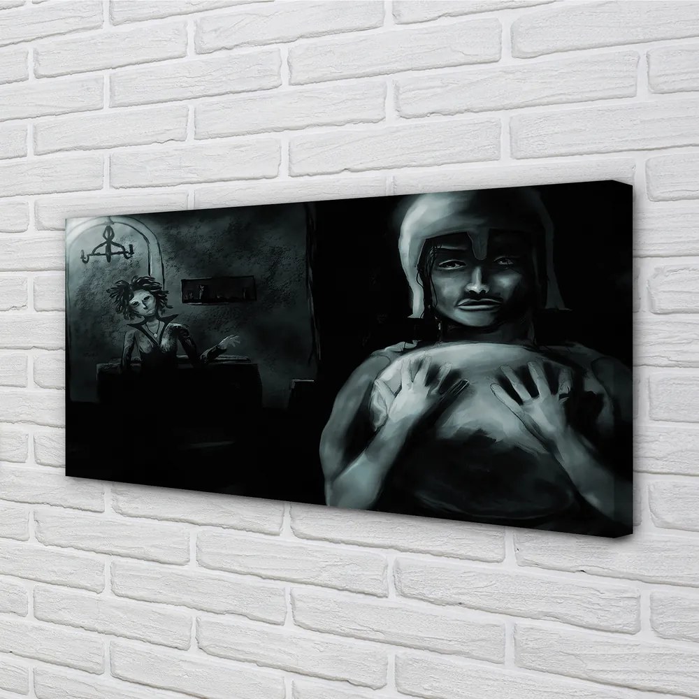 Obraz na płótnie Mroczne Postacie