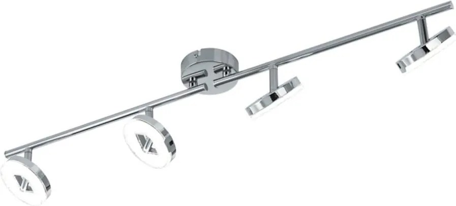 Eglo 54676 - Oprawa punktowa LED 4xLED/6W/230V, matowy chrom