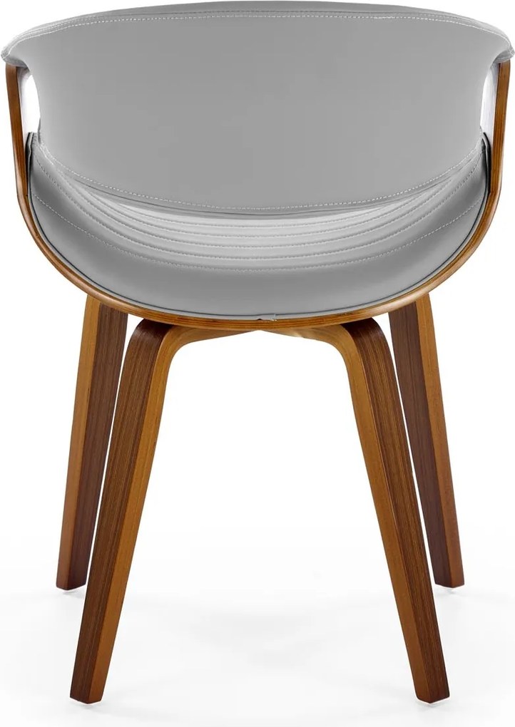 Orzechowe krzesło z giętej sklejki K544 Halmar