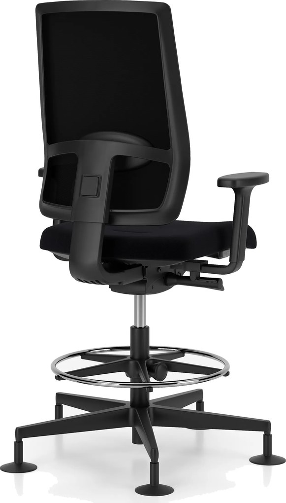 Wysokie krzesło biurowe z regulacjami X-Line Counter Swivel Chair UPH/P