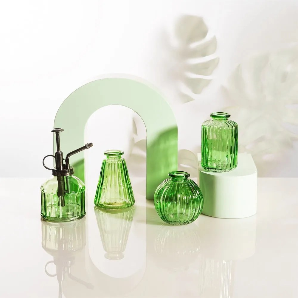 Zielony spryskiwacz z miedzi i szkła Sass & Belle, 200 ml