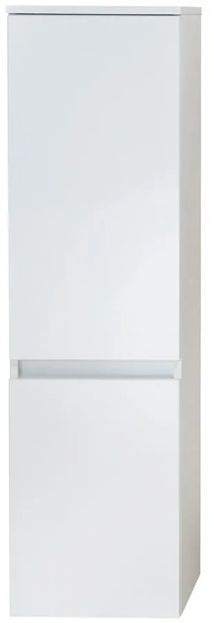 Biała wisząca szafka łazienkowa 35x125 cm Set 360 – Pelipal