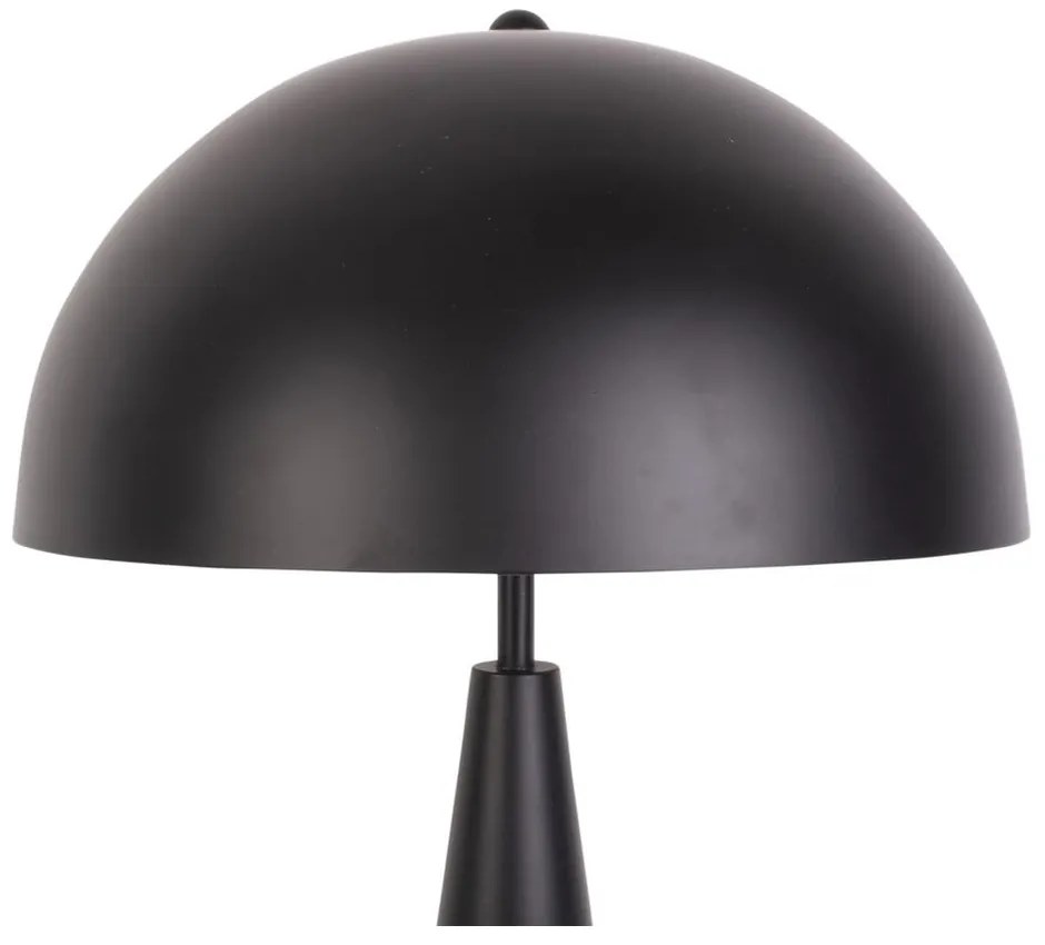 Czarna lampa stołowa Leitmotiv Sublime, wys. 51 cm