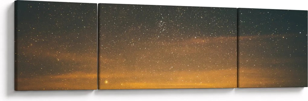Obraz gwiaździstego nieba (170x50 cm)
