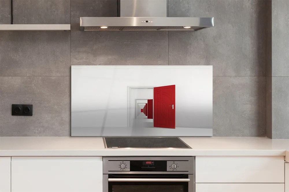 Panel szklany do Kuchni Incepcja: Labirynt Drzwi