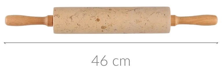 Wałek marmurowy, 46 cm