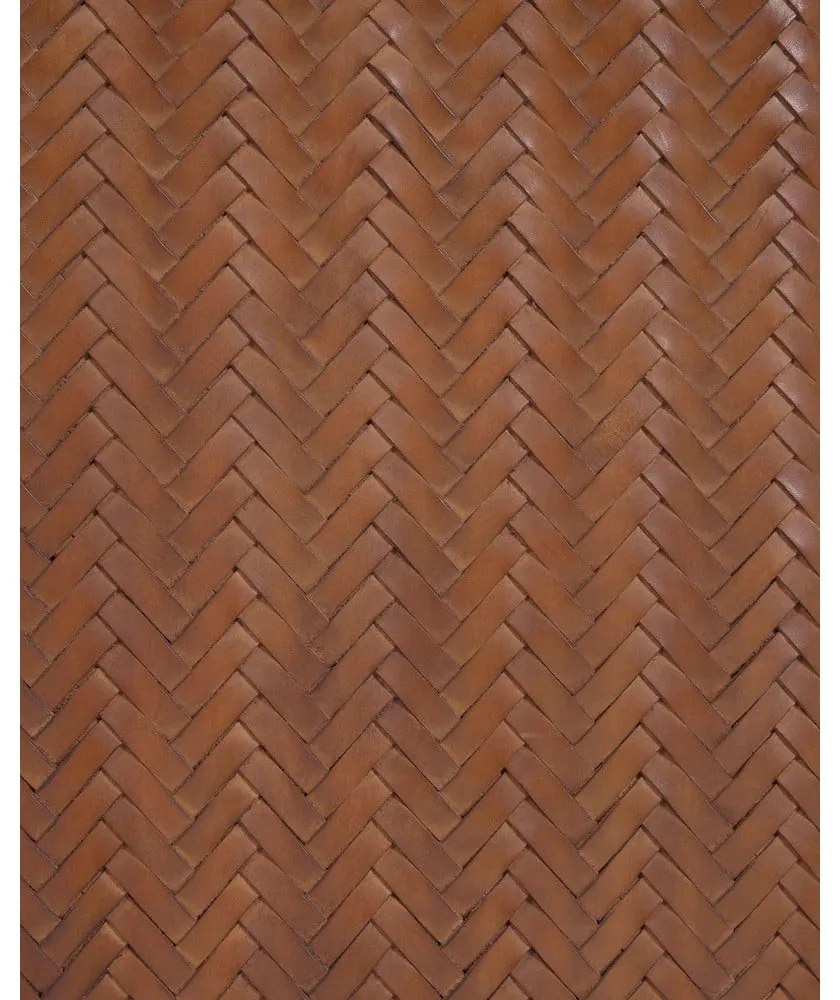 Brązowy zagłówek ze skóry 163x60 cm Natesa – Kave Home