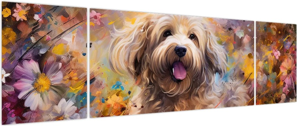 Obraz - Happy Dog II. (170x50 cm)