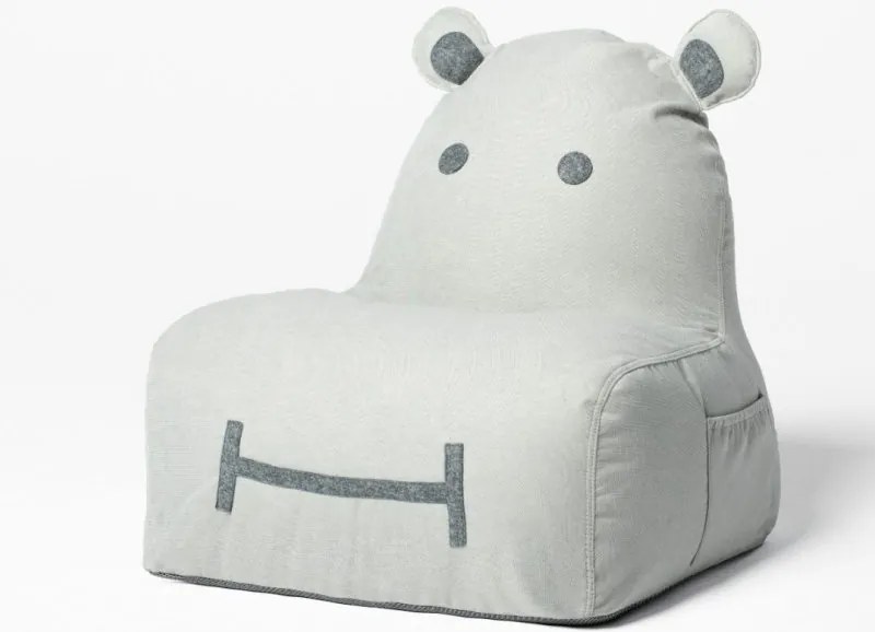 Dziecięce siedzisko z motywem hipopotama HIPPO