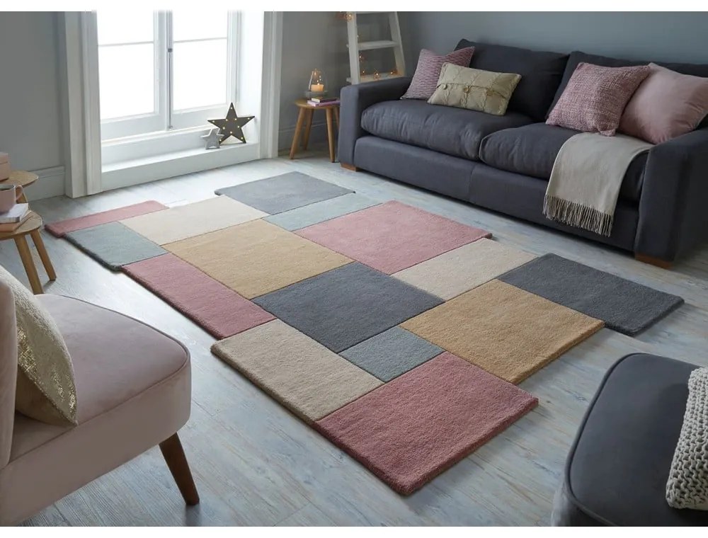 Dywan wełniany Flair Rugs Collage, 200x290 cm