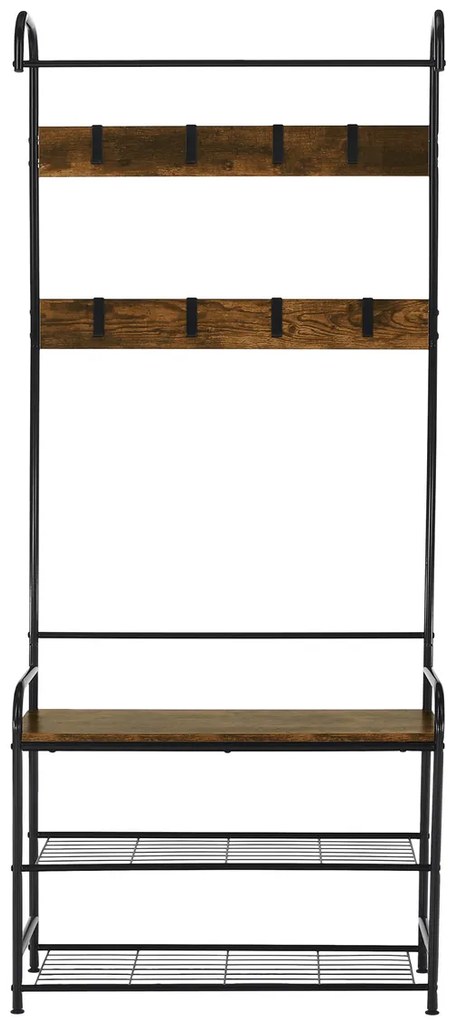 Stojak na buty Kelam, 79 x 32 x 185 cm