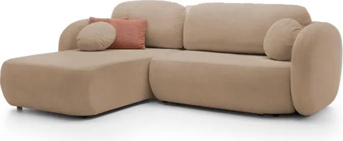 Narożnik OLIO Lewostronny w tkaninie Aragon 14