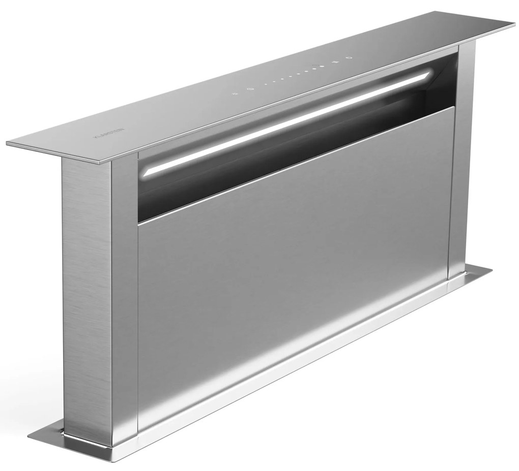 Klarstein Royal Flush 75cm 604.1m³/godz. Okap Blatowy Srebrny