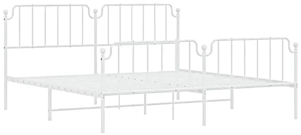 Elegancka Biała Rama Łóżka 200X200 L6-M94