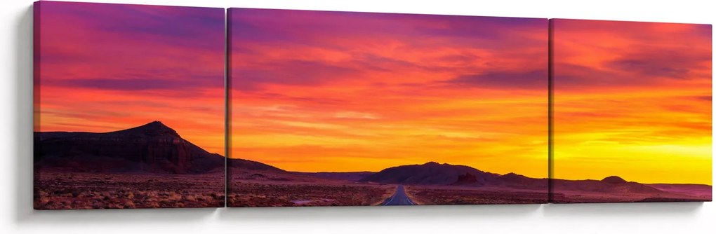 Obraz - Droga (170x50 cm)