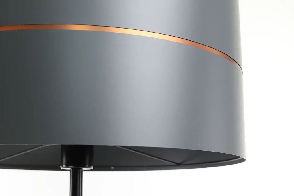 Lampa stojąca SIMPLY GLAMOUR grafitowa BPS KONCEPT