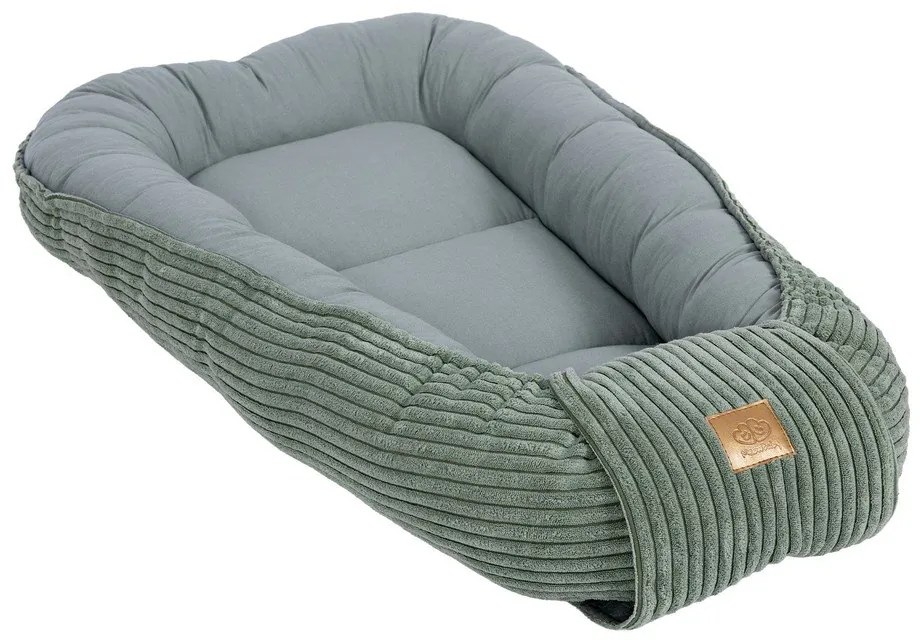 Zielony kokon dla niemowląt 55x83 cm – Meowbaby