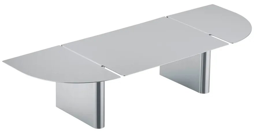 Półka ze stali nierdzewnej w kolorze matowego srebra 60 cm Oru – Blomus