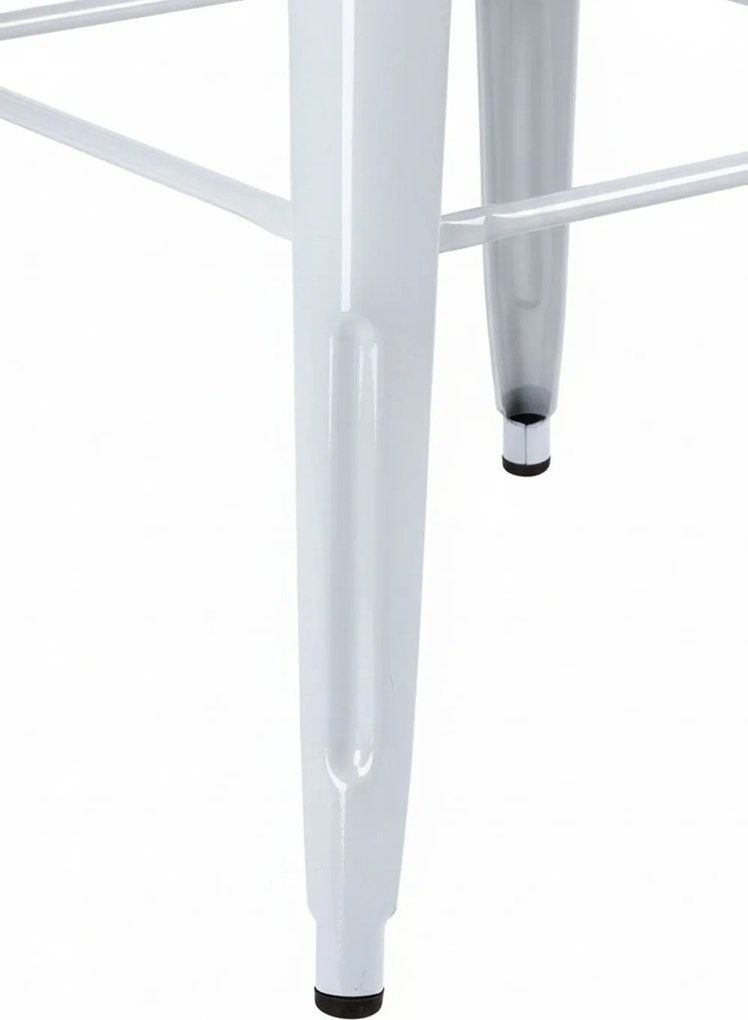 Wysoki stó z naturalnego drewna Torix 60 cm