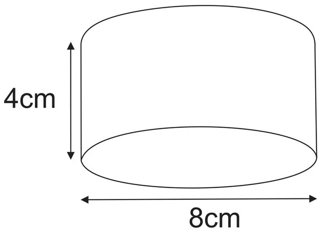 Lampeczka do sufitu / czarny spot A7-Z26