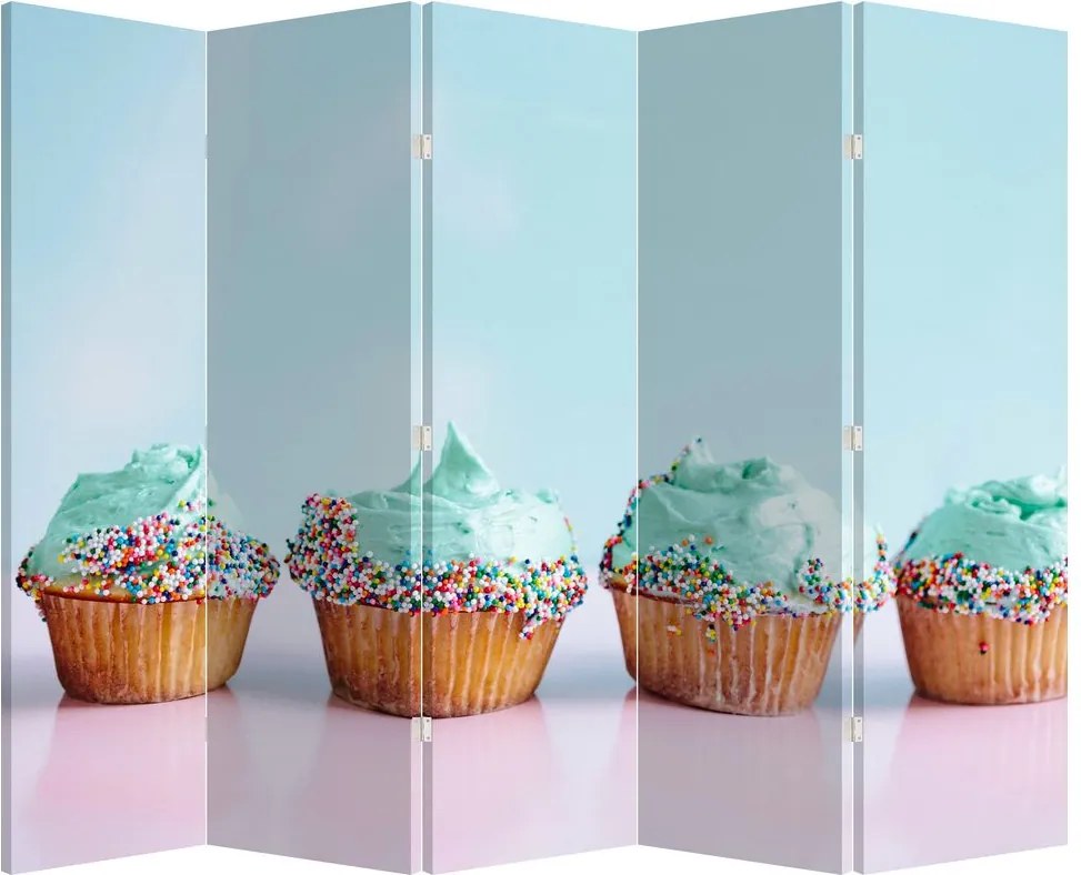 Parawan - Cupcakes (210x170 cm)