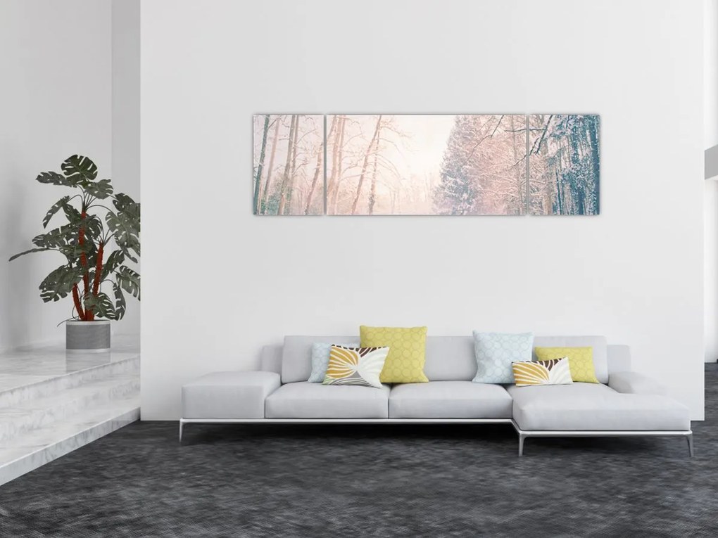 Obraz - Widok na las (170x50 cm)