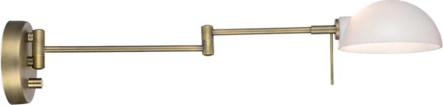 Halo Design 740222 - Kinkiet KJOBENHAVN 1xG9/28W/230V mosiądz