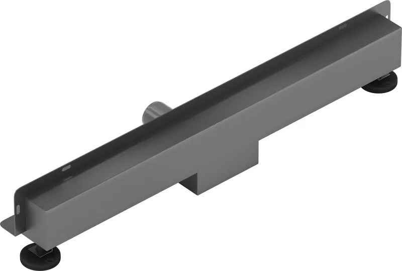 Mexen Flat Wall odpływ liniowy ścienny 2w1 70 cm, gun gray szczotkowany - 1E30070