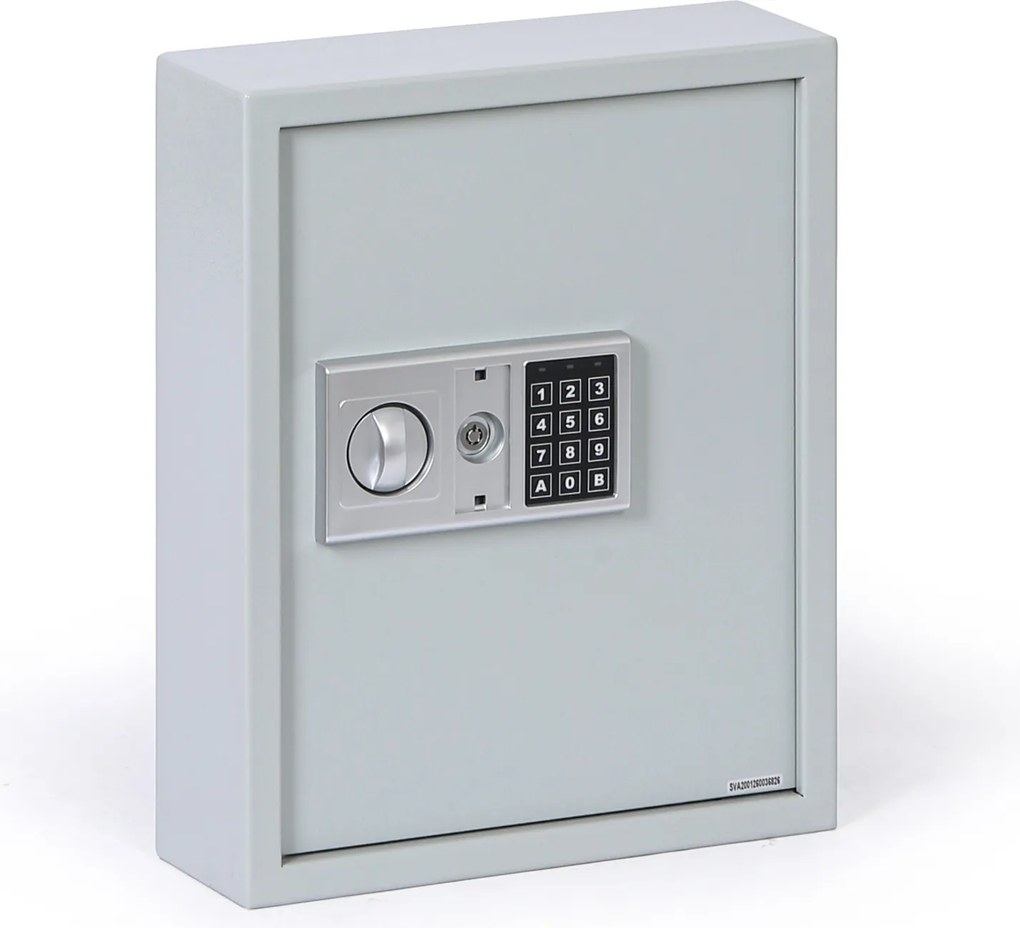 Skrzynka na klucze z elektronicznym zamkiem, 450 x 360 x 118 mm