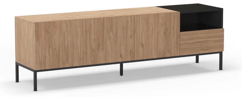 Szafka pod TV w naturalnym kolorze 180x55 cm Cailin – Marckeric
