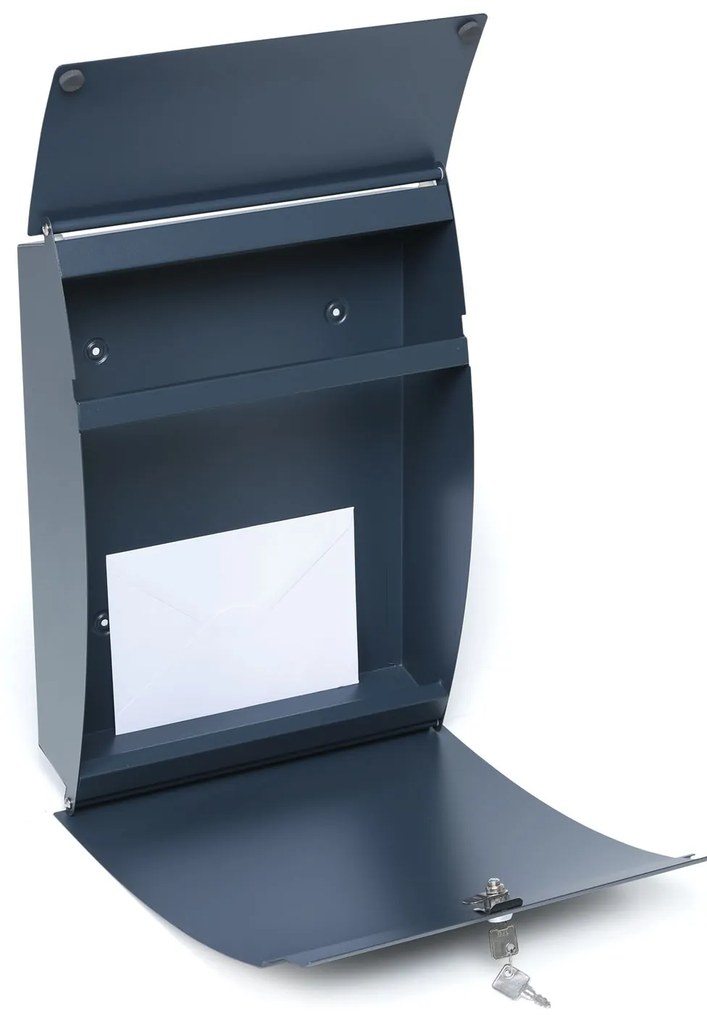 Skrzynka pocztowa na gazety i listy HARROW, antracytowa